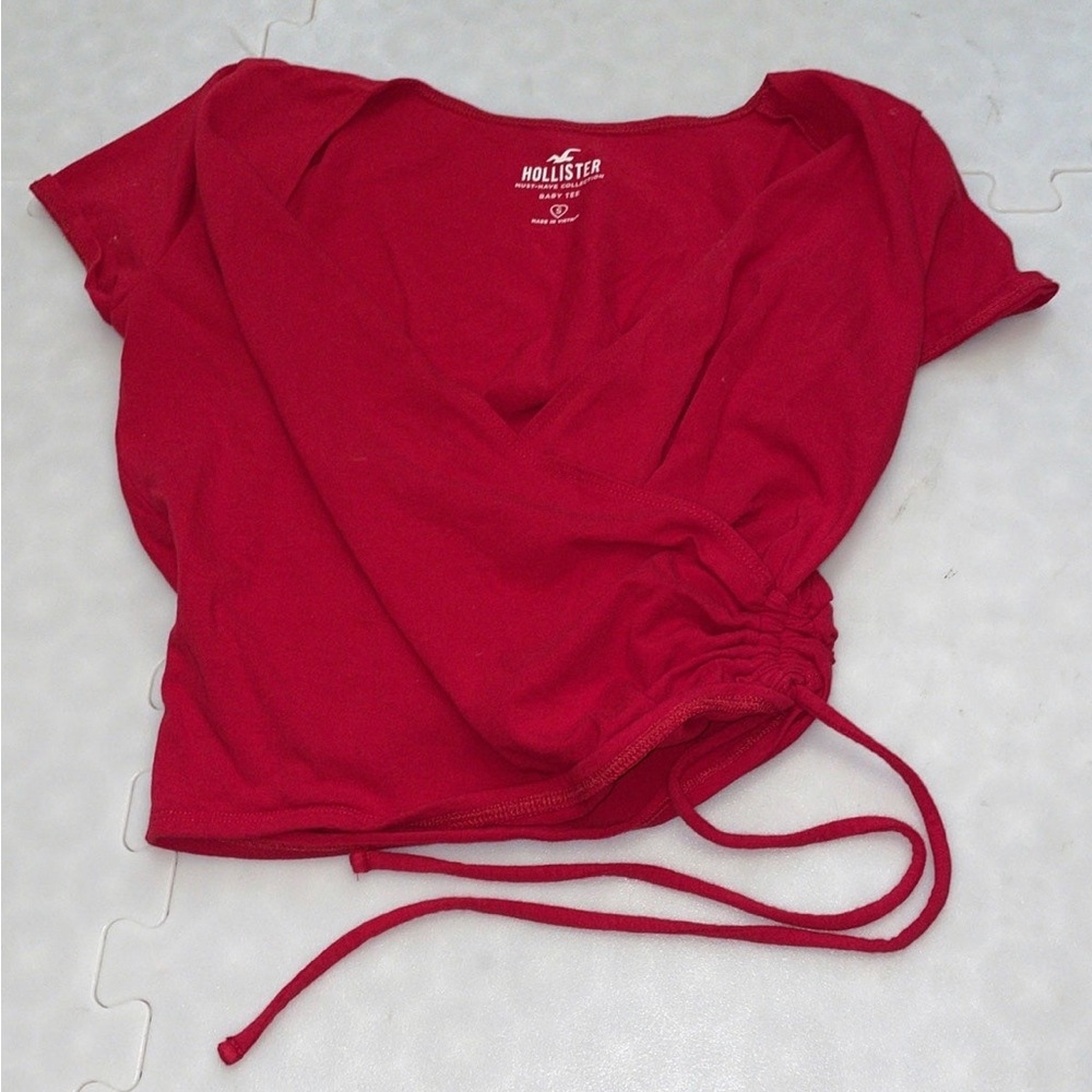 Hollister Red Baby Tee